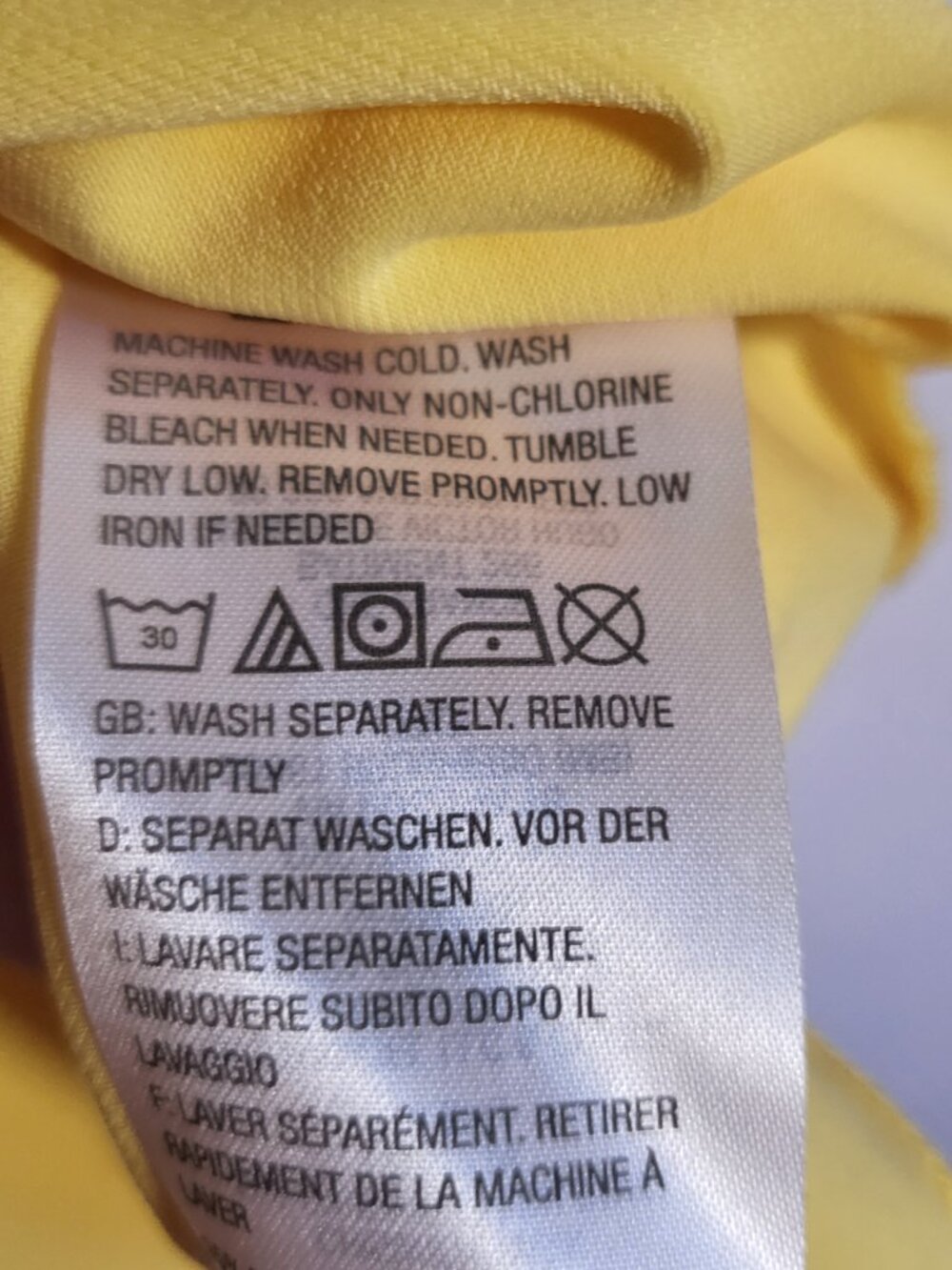 Susan Graver Woman's Tank Top Size 1X Yellow - Picture 6 of 7